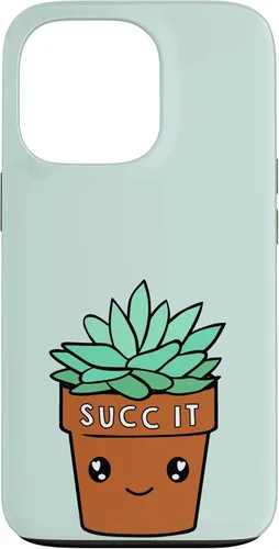 Vista 10 de iPhone 16 Succ It - Cute Succulent Plant Lovers Gardening Theme Case