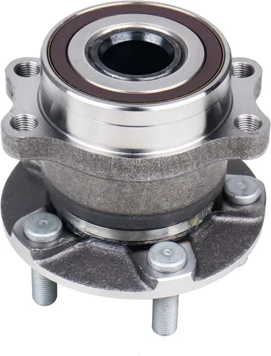 KUSATEC 512518 Cojinete de rueda trasera y conjunto de cubo compatible con Subaru Crosstrek, Impreza, Forester, XV Crosstrek 2013 2014 2015, 5