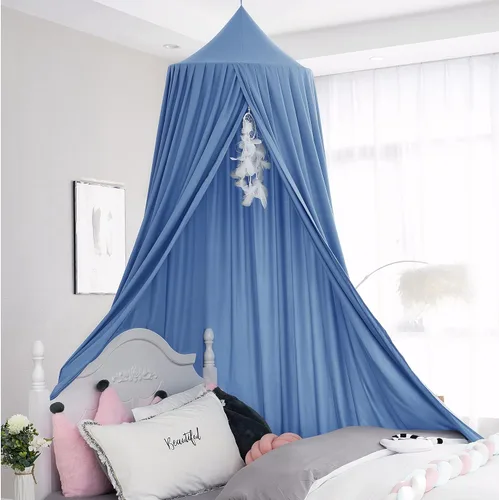 Vista 10 de Toldo extragrande para cama infantil con diseño de princesa, linda cúpula para cuna de niñas, decoración de la habitación de los niños, carpa