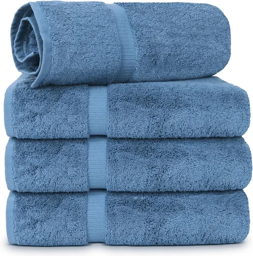 Vista 109 de Chakir Turkish Linens - Juego de toallas de algodón de 6 piezas (2 toallas de baño, 2 toallas de mano, 2 paños)