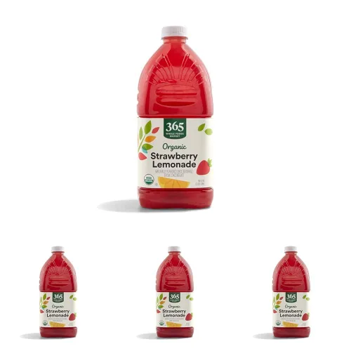 Vista 8 de 365 by Whole Foods Market - Limonada de fresa orgánica, 64 onzas