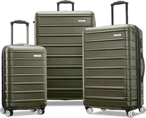 Vista 25 de Samsonite Omni 2 - Equipaje rígido extensible con ruedas giratorias, Plateado (Arctic Silver)
