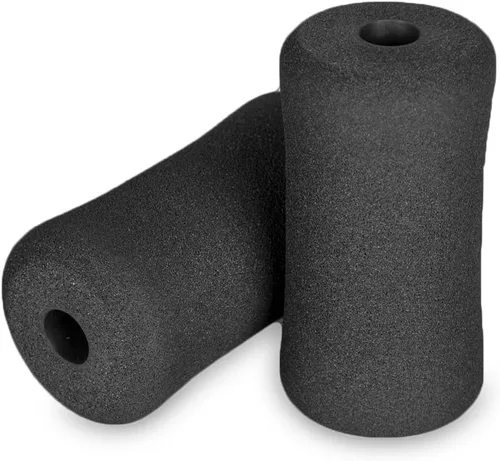 Vista 11 de Par de Rodillos de Almohadillas de Espuma para Pies, Usado para Reemplazar Equipos de Ejercicio de Gimnasio, Adecuado para Varilla de 1 Pulgada