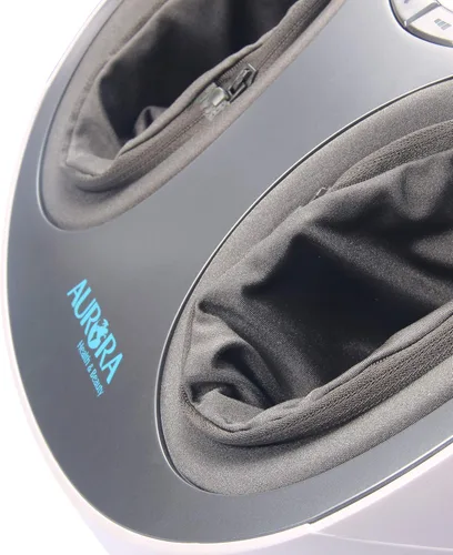 Vista 9 de Aurora Health & Beauty Masajeador de pies de compresión de aire Shiatsu con terapia de calor