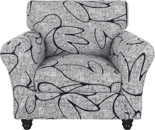 Vista 13 de SearchI Funda elástica para sofá, funda para sillón de 2 piezas con funda de cojín separada para silla, protector de muebles lavable para sala