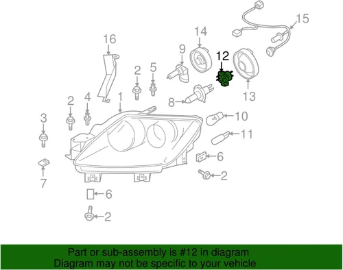 Vista 5 de iJDMTOY Un par de adaptadores de retención de enchufe de bombilla OE-Spec G14H51 H7, compatibles con Mazda MX-5 Miata CX-7 RX-8, etc