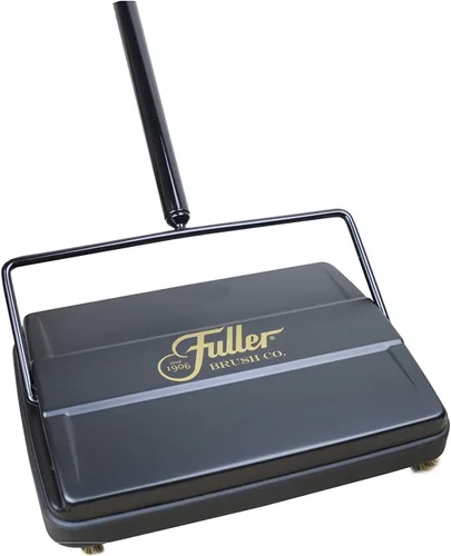 Fuller Brush 17027 - Barredora electrostática de alfombras y suelos, ancho de limpieza de 9 pulgadas, ligera, ideal para desórdenes con migas,