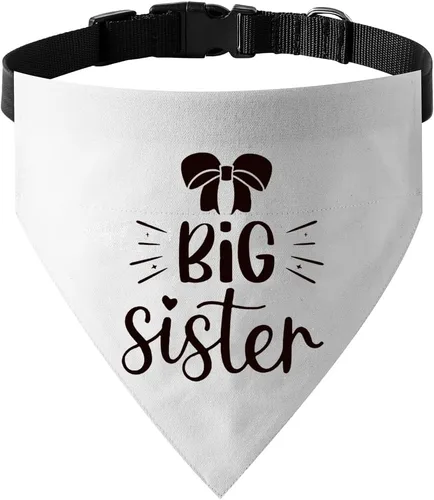 Vista 8 de El mejor collar de bandana de boda para perro, bandana de compromiso ajustable para mascotas con hebilla de liberación rápida y anillo en D