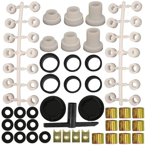 Vista 5 de Kit universal de ventana eléctrica, kit de conversión de ventana eléctrica incluye 2 motores, 2 interruptores, 3 arnés y accesorios de instalación