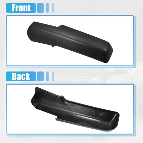 Vista 6 de X AUTOHAUX Espejo de Remolque Cubierta del Brazo Delantero Espejo Lateral Derecho Tapa de Cobertura Carcasa 68263392AA para Dodge para Ram 1500 2500