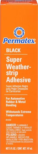 Permatex 81850 Adhesivo Negro Super para Burletes, 5 oz.