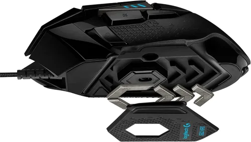 Vista 8 de Logitech G502 Lightspeed - Mouse inalámbrico para juegos, Negro