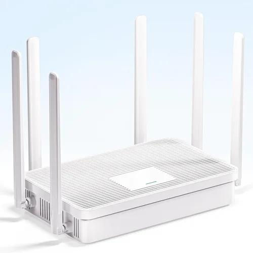 Nuevo enrutador WiFi 6 AX3000 2026, enrutador inalámbrico Gigabit completo de doble banda con 6 antenas de alta ganancia | 4 puertos Gigabit | Fácil