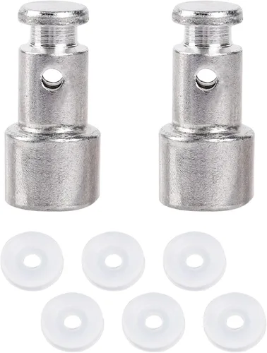 Sello universal de válvula de flotador para piezas de repuesto de olla a presión con 6 juntas selladoras, paquete de 2 accesorios para olla a