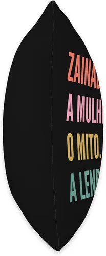 Vista 2 de Funny Portuguese First Name Design - Zainad Throw Pillow