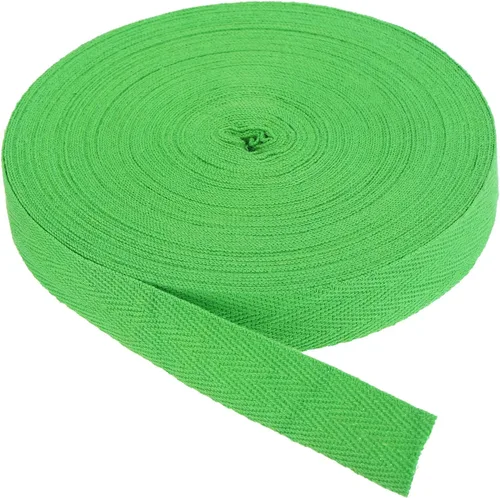 Vista 68 de PATIKIL Cinta de sarga de algodón de 1 pulgada, 50 yardas, cinta de algodón, cinta de encuadernación al bies, cinta de espiga para costura, Verde