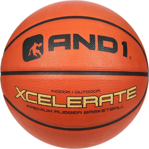 Vista 7 de AND1 Xcelerate - Balón de baloncesto de goma, tamaño reglamentario oficial Negro