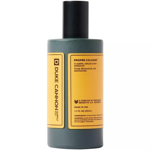 Vista 6 de Duke Cannon Proper Cologne Sawtooth Perfume para hombre Eau de Parfum Aire Alpino y Madera de Cedro Fragancia fresca, amaderada y duradera