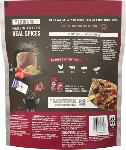 Vista 4 de Kingsford Potenciadores de sabor con comino y chile, 2 libras (el embalaje puede variar)