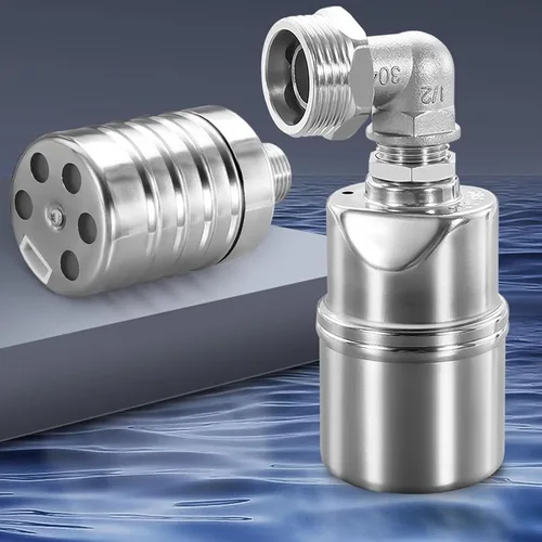 Vista 3 de Water Level Control Float Valve Automatic 304 Stainless Steel Mini Ball Valve for Tank DN20