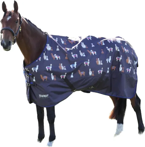 Vista 3 de Tempest Original Lite - Manta para caballo (verde azulado, 48 pulgadas)