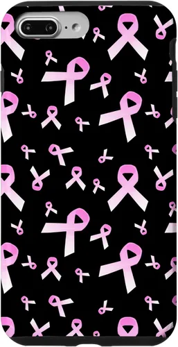 Vista 12 de Pink Ribbon Pattern Mestastatic Breast Cancer Awareness Case for iPhone 17