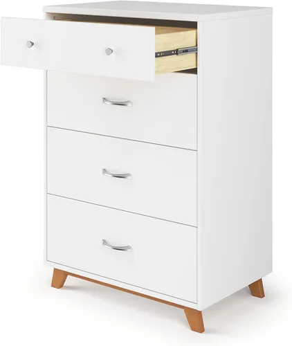 Vista 9 de Child Craft SOHO - Juego de cuna de 3 cajones, cofre, 3 piezas, incluye cuna convertible 4 en 1, cómoda, pecho (blanco natural)