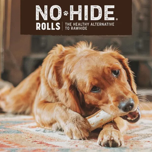 Vista 3 de Earth Animal No Hide - Palitos masticables naturales sin cuero crudo con sabor a venado mediano para perros de larga duración Golosinas para perros