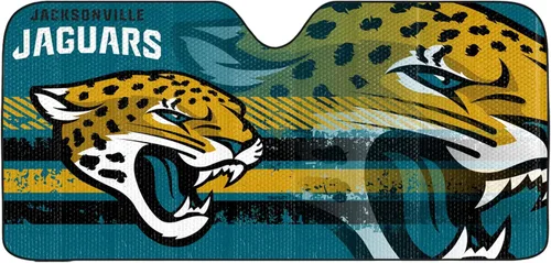 Vista 13 de Fanmats Parasol Solar Automático para Parabrisas de la NFL, Protector Solar Visera Solar Acordeón Tri-plegable para Almacenamiento 59" x 29.5