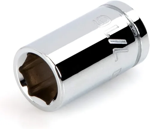 Vista 39 de TEKTON Unidad de 3/8 pulgadas x 1 pulgada de enchufe semiprofundo de 6 puntos SHD14025