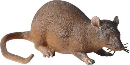 Fake Mouse Toy – TPR 14x5x5.5cm | Realistic Simulated Mouse, Halloween Prank Toy | Safe Mouses Figurine for Children, Joke Fun Party Trick Play Use