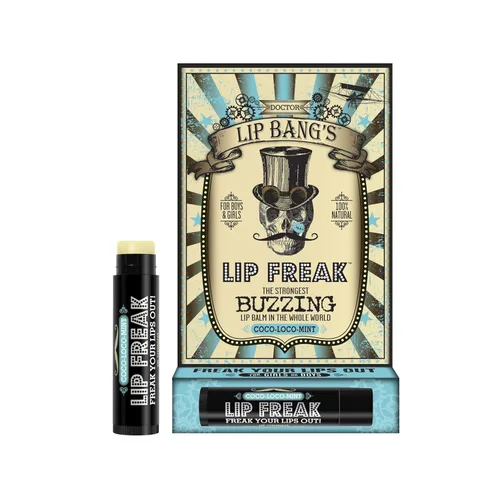 Vista 10 de Doctor Lip Bang's Bálsamo labial BUZZING Lip Freak 100% totalmente natural Libre de crueldad Tintado Actitud natural