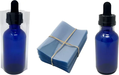 Vista 18 de Bandas para envoltura de cuello de botella termocontraíbles perforadas para sellar [muchos tamaños diferentes] (paquete de 250)