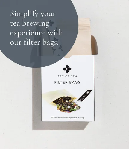 Vista 117 de Art of Tea Té orgánico Earl Grey Creme Lata de té artesanal de hojas sueltas de 2.5 onzas