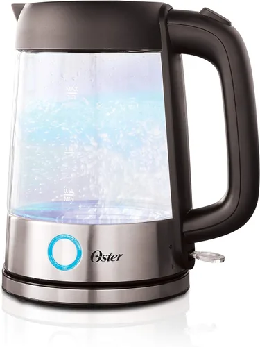 Mr. Coffee Oster BVSTKT7098-000 Kettle, 1.7 Liter, Clear/Stainless.