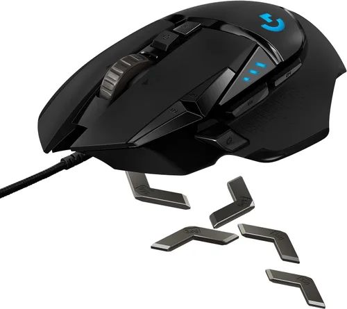 Vista 7 de Logitech G502 Lightspeed - Mouse inalámbrico para juegos, Negro