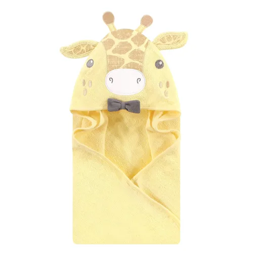 Vista 36 de Hudson Baby Toalla con capucha unisex de algodón con cara de animal para bebé, cocodrilo, talla única