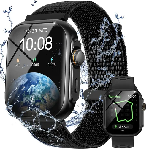 Vista 10 de Parsonver Reloj inteligente con GPS integrado para mujeres y hombres con llamadas Bluetooth, rastreador de actividad física con GPS, más de 100