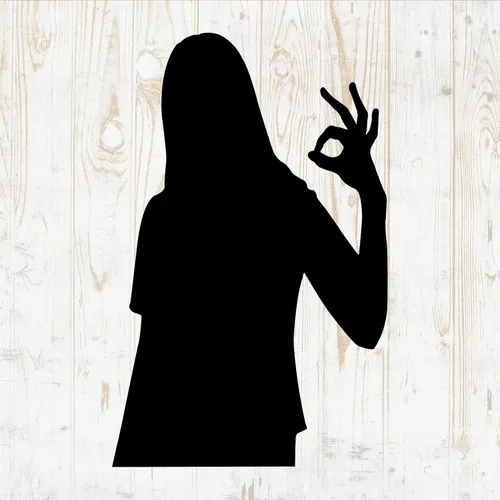 Calcomanías de pared de personas – Calcomanías de pared de personas – Silueta de personas – Ventana de coche Oficina Motivacional Trabajo en equipo