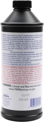 Vista 3 de ACDelco GM Original Equipment 10-4110 (19353126) DOT 3 Hydraulic Brake Fluid - 16 oz