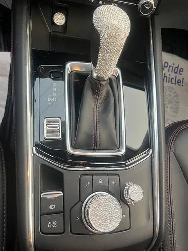 Vista 6 de Compatible con caja de cambios de Mazda con cristales brillantes para Mazda 3 2014-2018/Mazda 6 2015-2022/CX-3 2016-2020/CX-5 2014-2022/CX-9