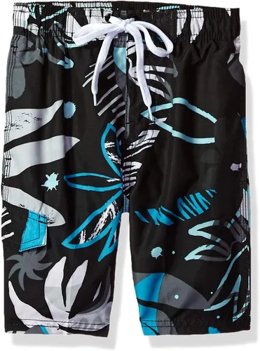 Kanu Surf Boys' Echo Quick Dry UPF 50+ Beach Swim Trunk