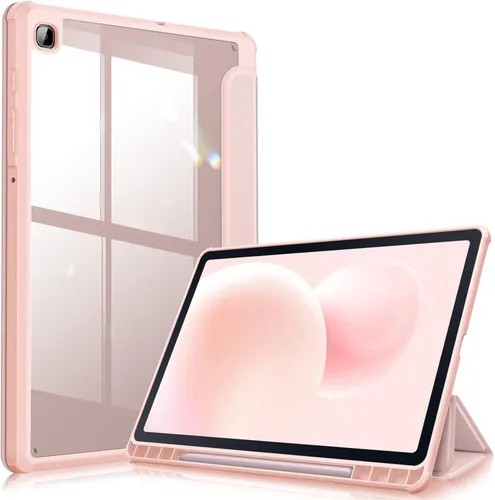Vista 13 de Fintie Funda híbrida delgada para Samsung Galaxy Tab S6 Lite de 10.4 pulgadas 2024/2022/2020 con soporte para S Pen, funda a prueba de golpes
