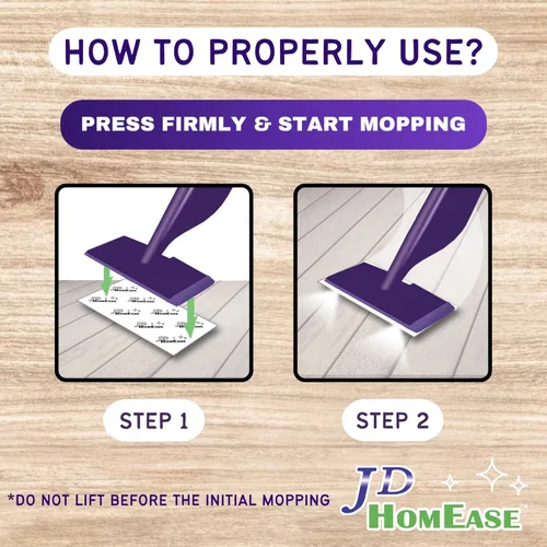 Vista 4 de Paquete de 48 almohadillas de repuesto de microfibra prémium para Swiffer WetJet, superabsorbentes, sin pelusas, duraderas, de 11 x 5.5 pulgadas