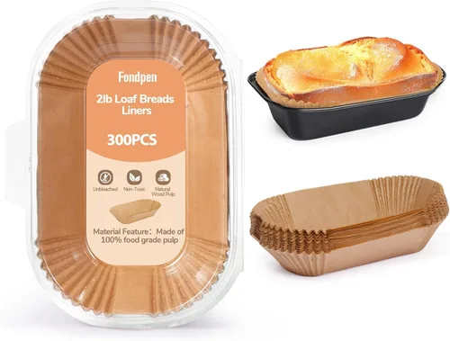 Vista 10 de Forros desechables para freidora de aire, 100 piezas de forros desechables antiadherentes para freidora de aire, papel de pergamino no blanqueado