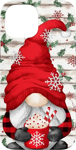 Vista 6 de Cute Christmas Gnome for Women with Hot Cocoa Mug for Xmas Case for iPhone 17