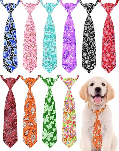 Vista 79 de PET SHOW 10 Pack Happy Birthday Dog Ties Neckties XS for Small Dogs