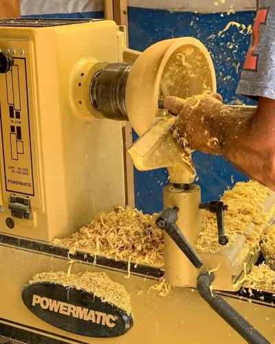 Vista 12 de Powermatic Torno de carpintería EVS de 24" x 42", 3 HP, 230V 1Ph (Modelo 4224B)