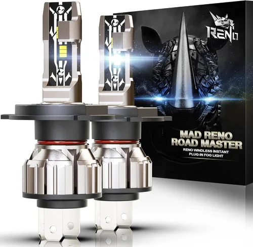 Vista 13 de RENO Bombillas antiniebla H4 Powersports ATV UTV, paquete de 2 bombillas ATV UTV