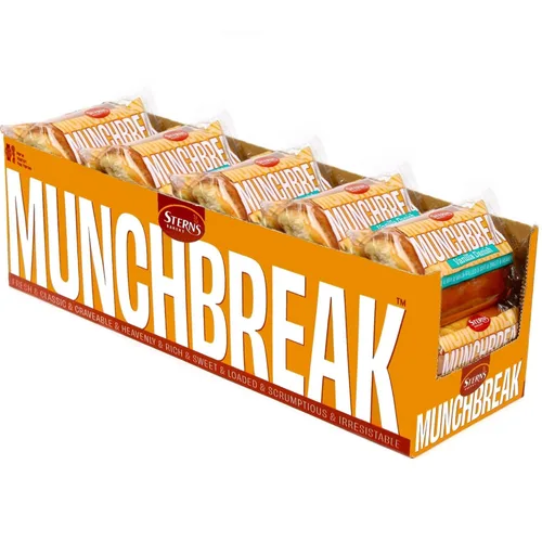 Vista 8 de Stern's Bakery Croissant de chocolate Pasteles daneses de desayuno de 3 onzas 12 pasteles envueltos individualmente Snacks para máquina